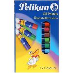 پاستل گچی 12 رنگ پلیکان Pelikan اصل آلمان