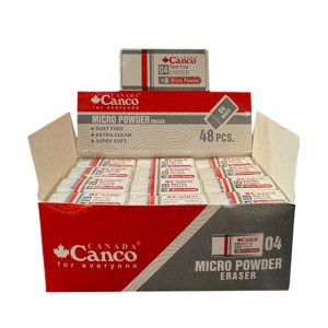 پاک کن کنکو Canco سفید مدل میکروپودر ۰4 (بسته 48عددی)