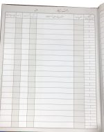 دفتر اندیکاتور 20 خانه ۵۰۰ برگ سایز رحلی (شقایق) - تصویر 2