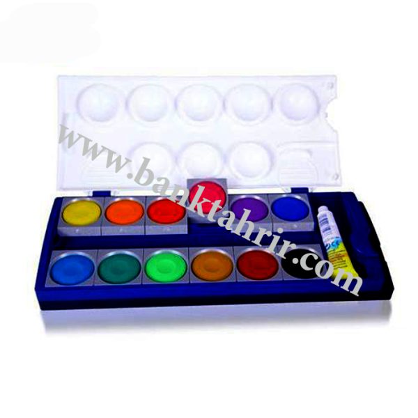 آبرنگ 12 رنگ پلیکان Pelikan مدل k12 - تصویر 2