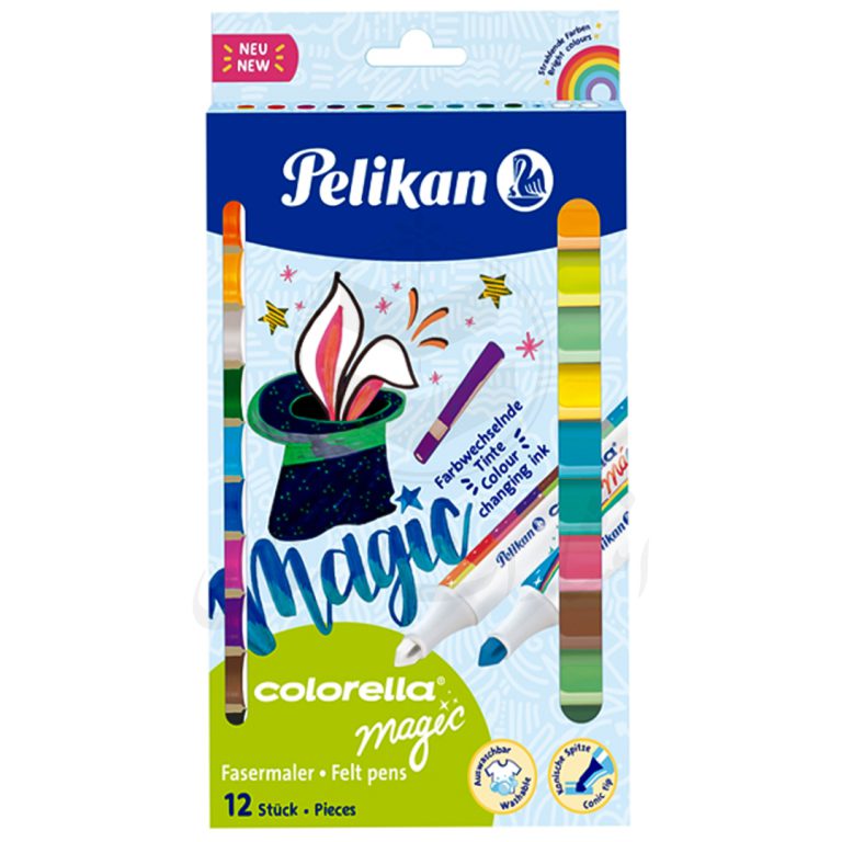 ماژیک نقاشی ۱۲ عددی کالرلا مجیک Colorella Magic پلیکان Pelikan