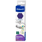 مداد مشکی پلیکان HB Pelikan همراه تراش (بسته آویز 12 عددی)