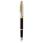 خودنویس شیفر Sheaffer مدل Sagaris (نیمه کروم مشکی گیره زرد)