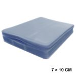کاور پلاستیکی کارت سایز 7 × 11 سانتی متر (بسته 100 عددی)
