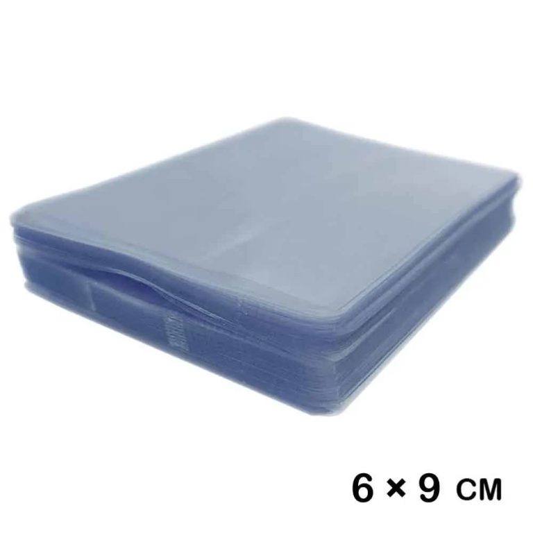 کاور پلاستیکی کارت سایز 6 × 9 سانتی متر (بسته 100 عددی)