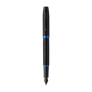 خودنویس پارکر Parker مدل آی ام مشکی مات مارینه آبی IM Marine Blue Vibrant Rings
