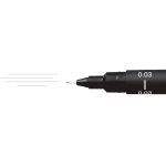 راپید 0.03 یونی پین مشکی مدل uni pin fine line - تصویر 2