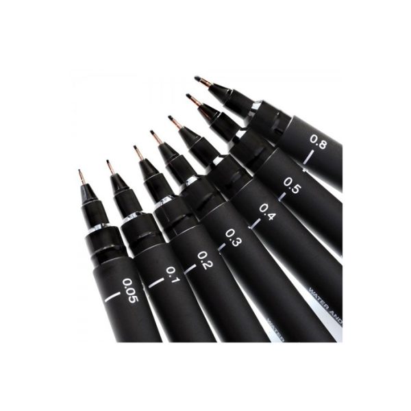 راپید 0.1 یونی پین آبی مدل uni pin fine line - تصویر 2