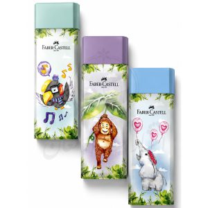پاک کن فابرکاستل Faber-Castell مدل هپی جانگل Happy Jungle فاقد PVC