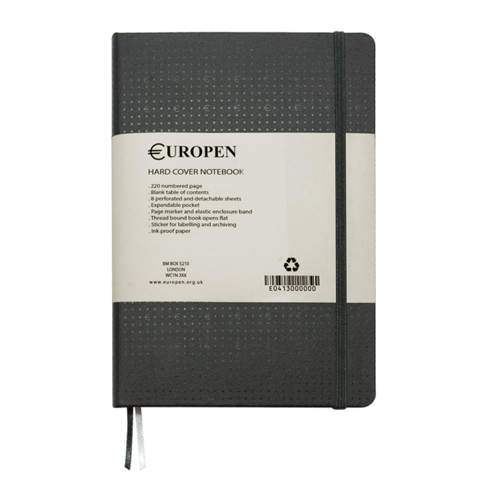 دفتر جلد سخت کوچک یوروپن Europen