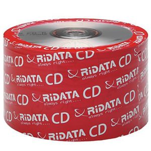 سی دی CD-R خام ریدیتا Ridata 52x بسته 50 عددی