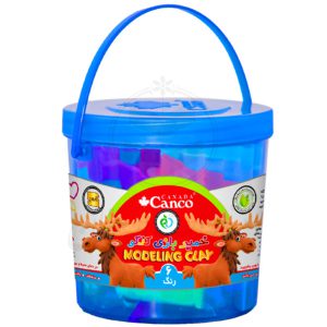 خمیر بازی کنکو Canco مدل جار دسته دار (6 رنگ)