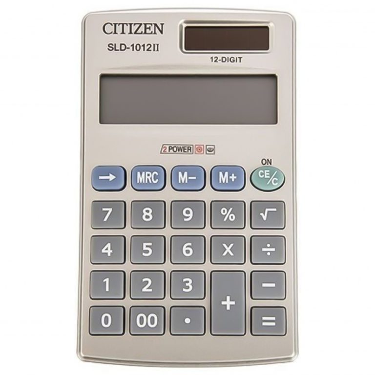 ماشین حساب سیتیزن Citizen مدل SLD-1012II