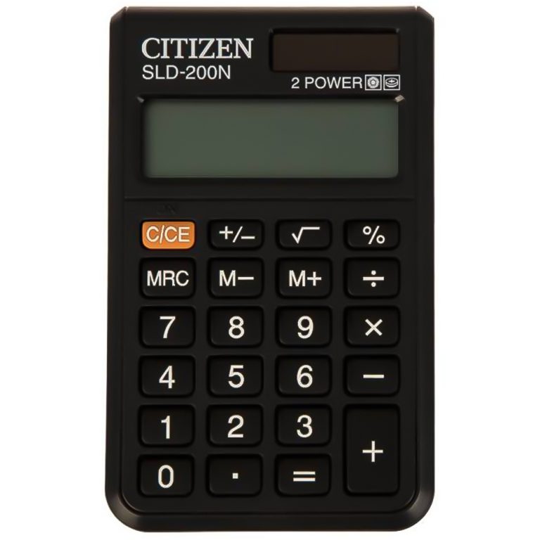 ماشین حساب سیتیزن Citizen مدل SLD-200N