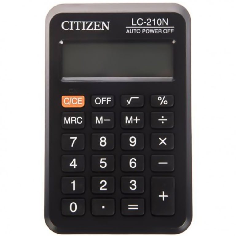 ماشین حساب سیتیزن Citizen مدل LC-210N