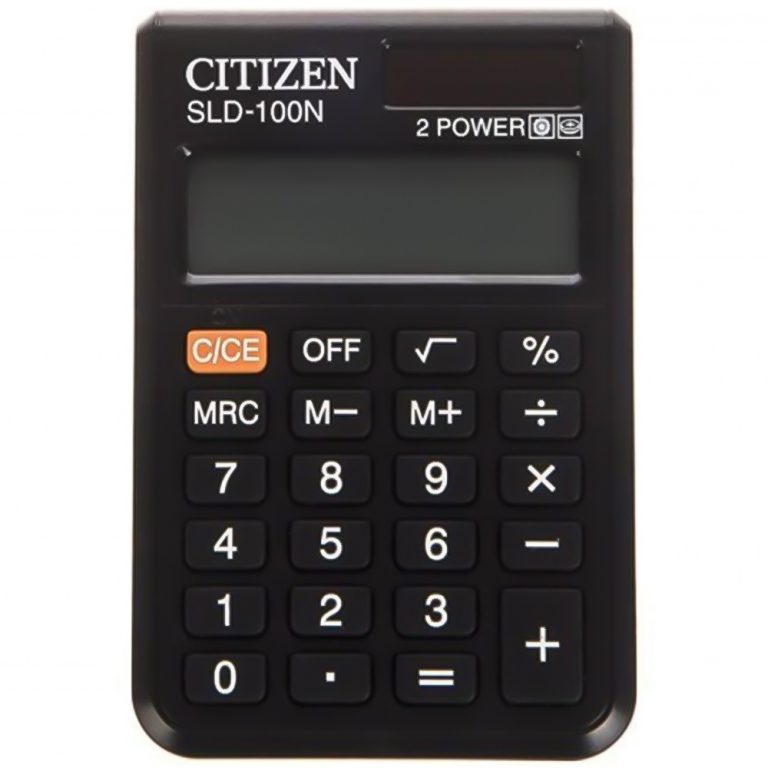 ماشین حساب سیتیزن Citizen مدل SLD-100N