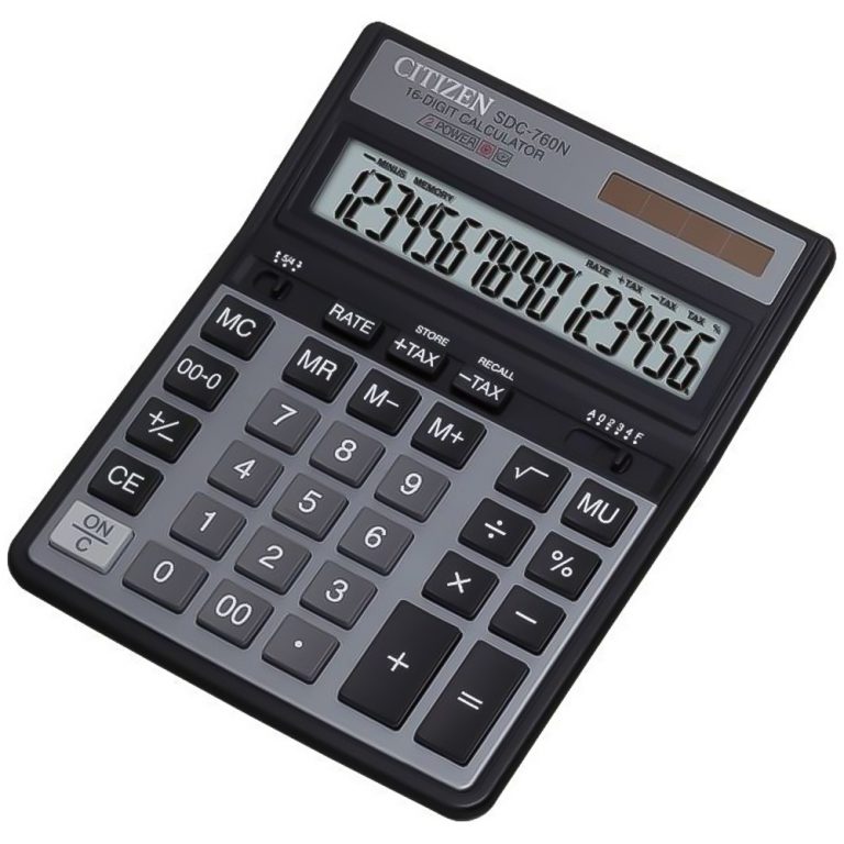 ماشین حساب سیتیزن Citizen مدل SDC-760N