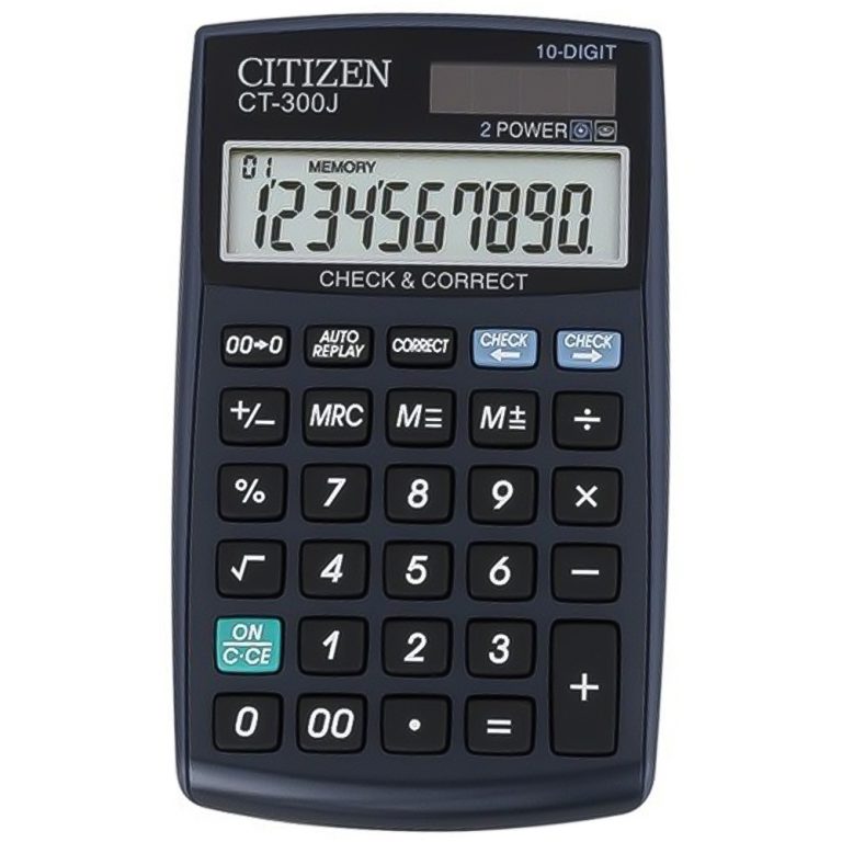 ماشین حساب سیتیزن Citizen مدل CT-300J