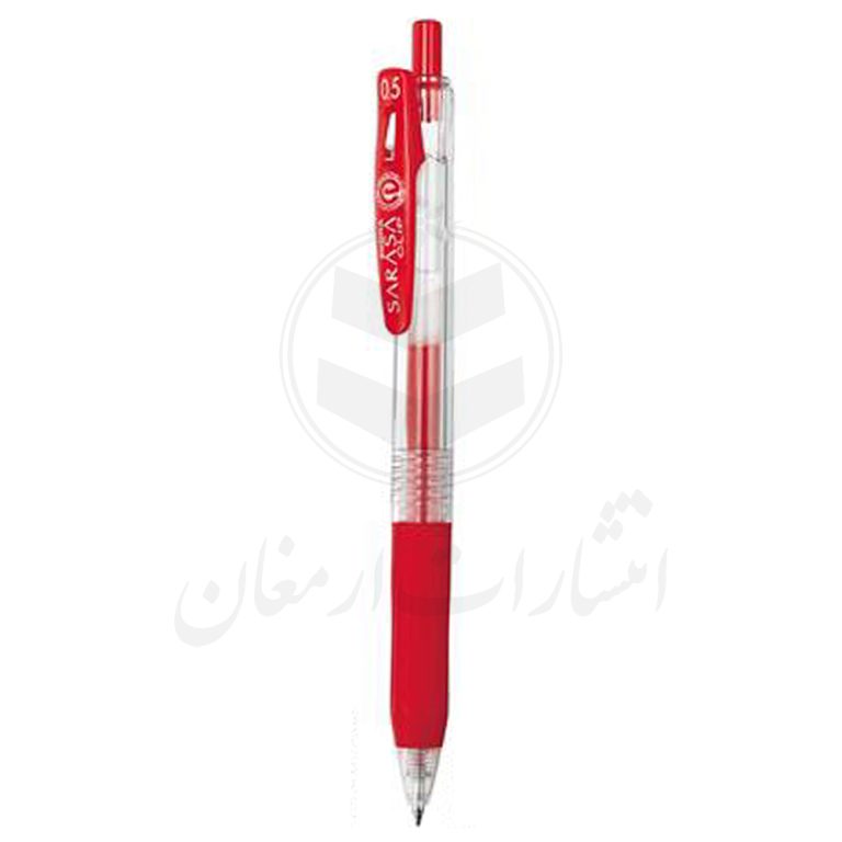 روان نویس زبرا ساراسا Sarasa قرمز (0.5)