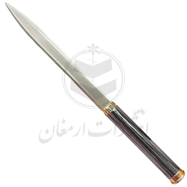 پاکت باز کن اداری مدیریتی دسته استیل و طلایی