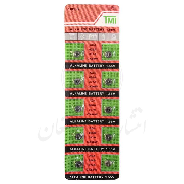 باتری ساعتی آلکالاین مدل LR626 AG4