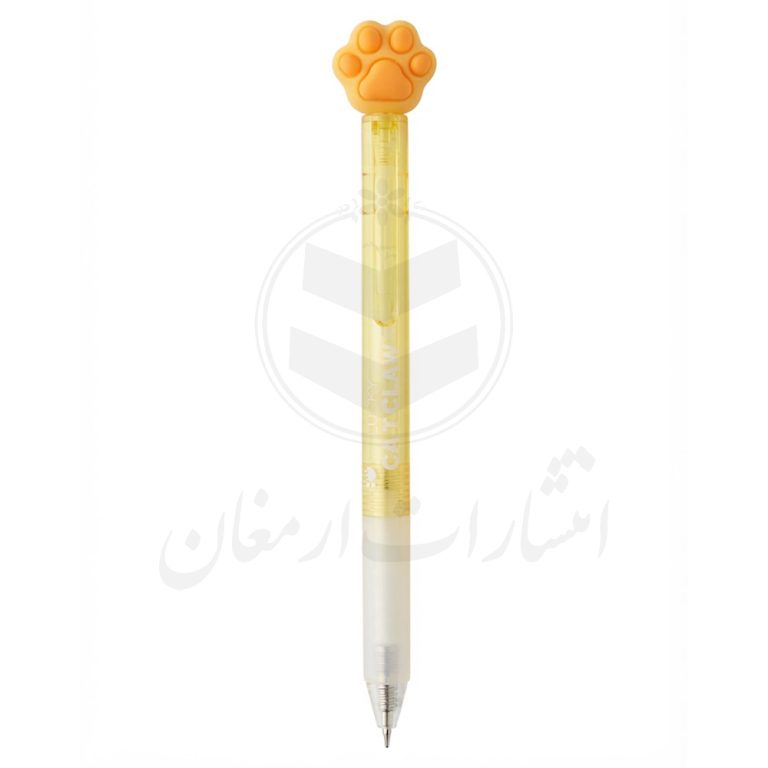 خودکار پاک‌کن‌دار طرح پنجه گربه