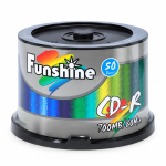 سی دی CD-R خام گرید A فانشاین Funshine 52x بسته 50 عددی