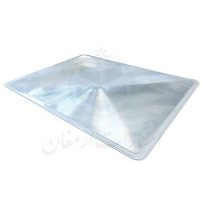 ذره‌بین صفحه‌ای مستطیلی ۲۰ × 13 سانتی‌متر